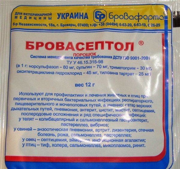 Бровасептол для кроликов – спасение от инфекционных болезней