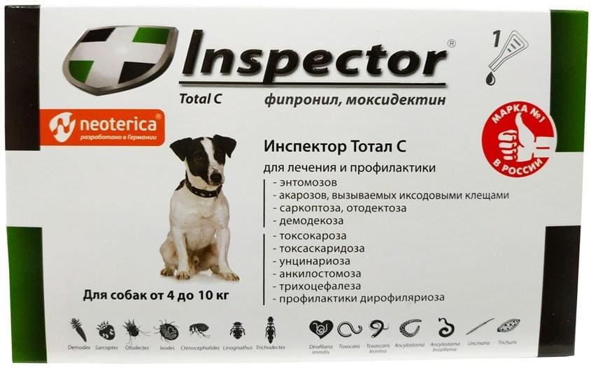 Инспектор для собак — инструкция по применению