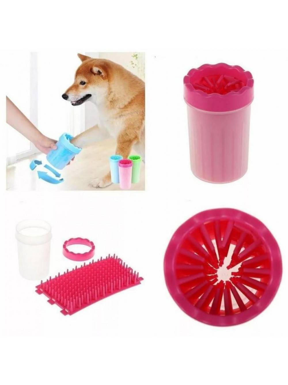 Устройство для мытья лап собакам: польза и недостатки