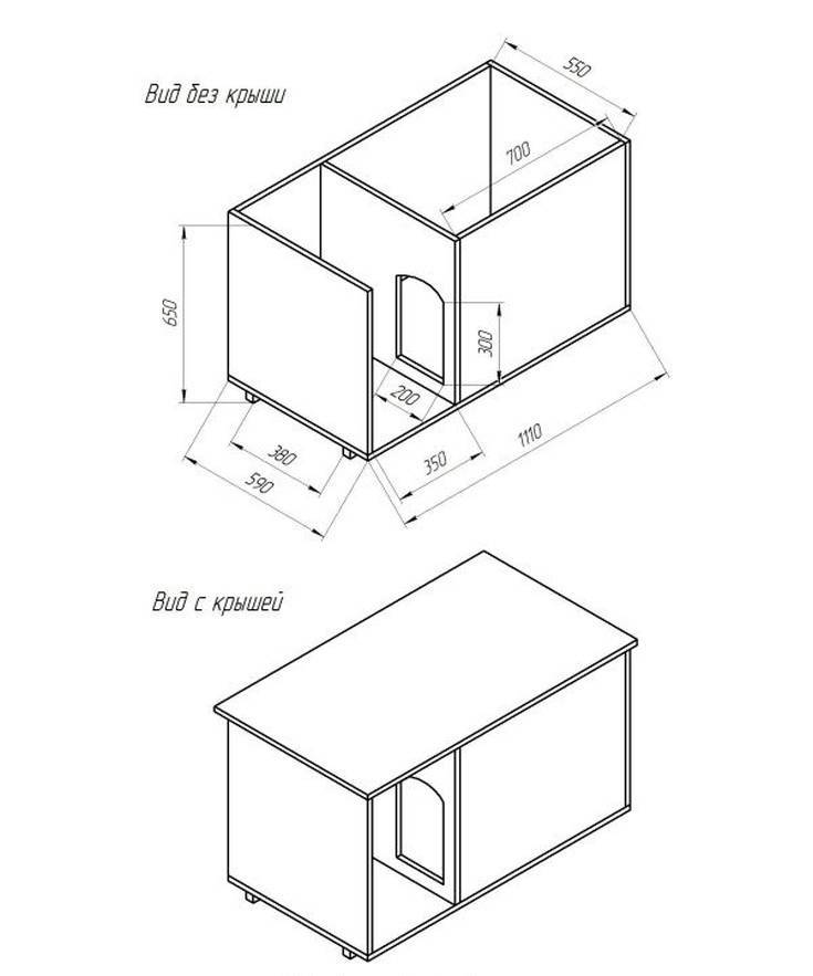 Как сделать домик для хорька своими руками: описание и чертежи