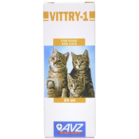 Витамины для котят виттри 1
