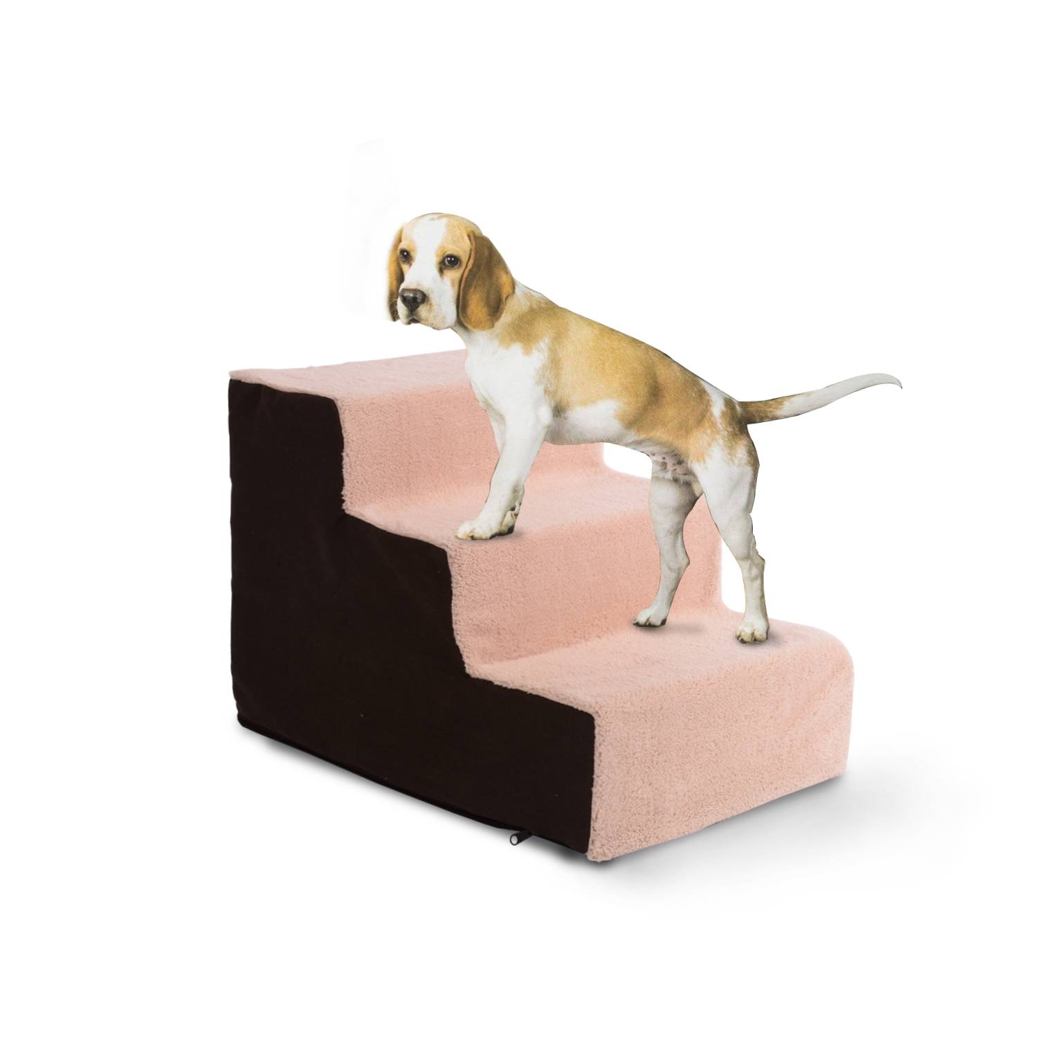 Обзор прикроватных ступенек для маленьких собачек: выбор лестницы на диван