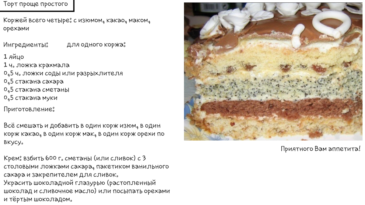 Вкусный домашний торт рецепт на день рождения. Картинки с рецептами тортов. Лёгкие рецепты тортов. Торты легкие рецепты в домашних. Рецепты тортов с описанием.