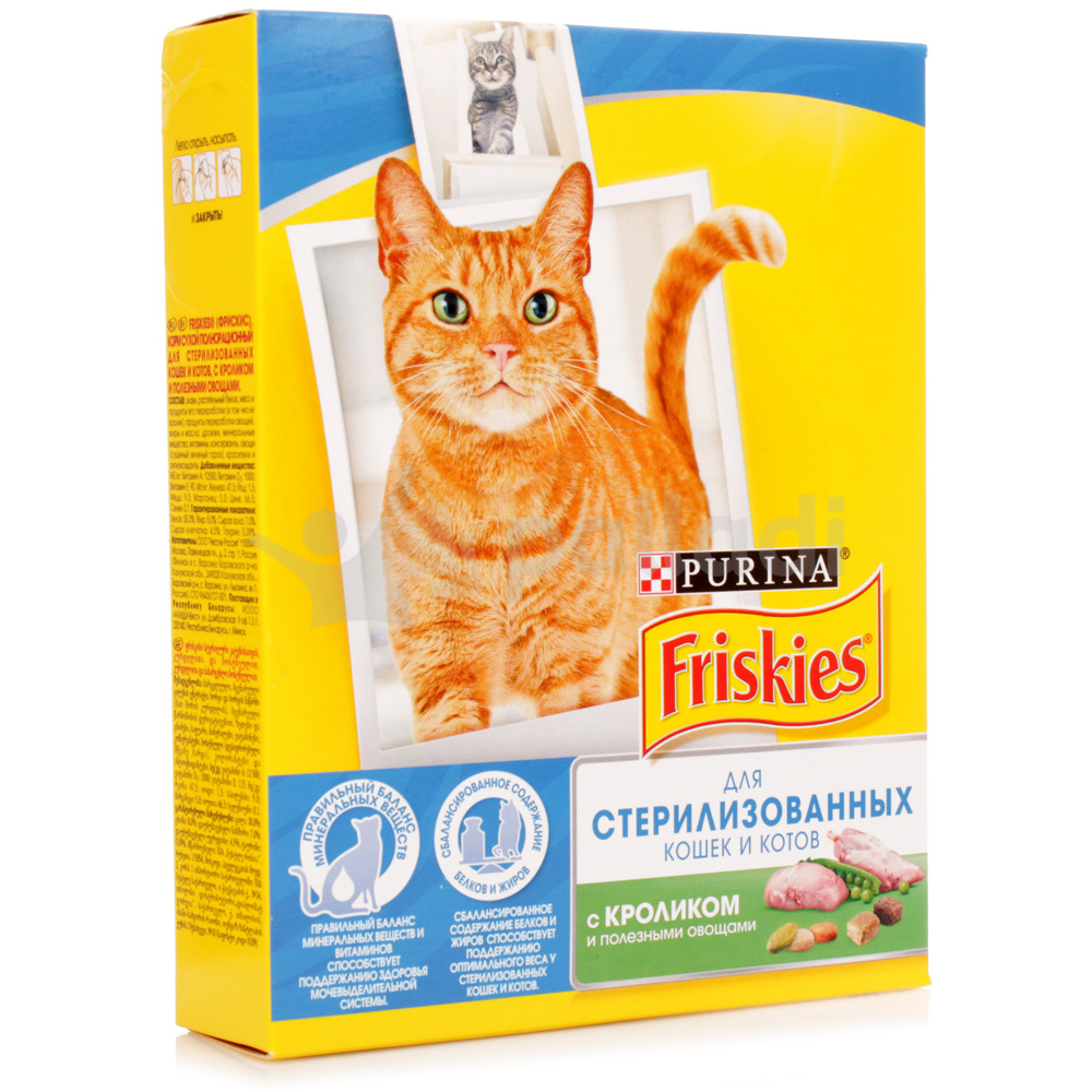 Особенности применения и виды корма для кошек «friskies» («фрискис»)