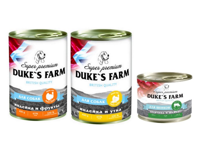 Корм для собак dukes farm: отзывы и обзор состава