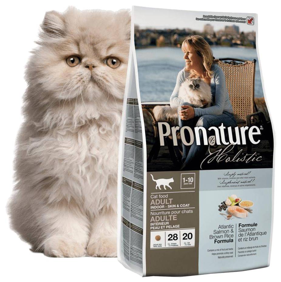 Корм для кошек пронатюр (pronature): обзор, виды, состав, отзывы