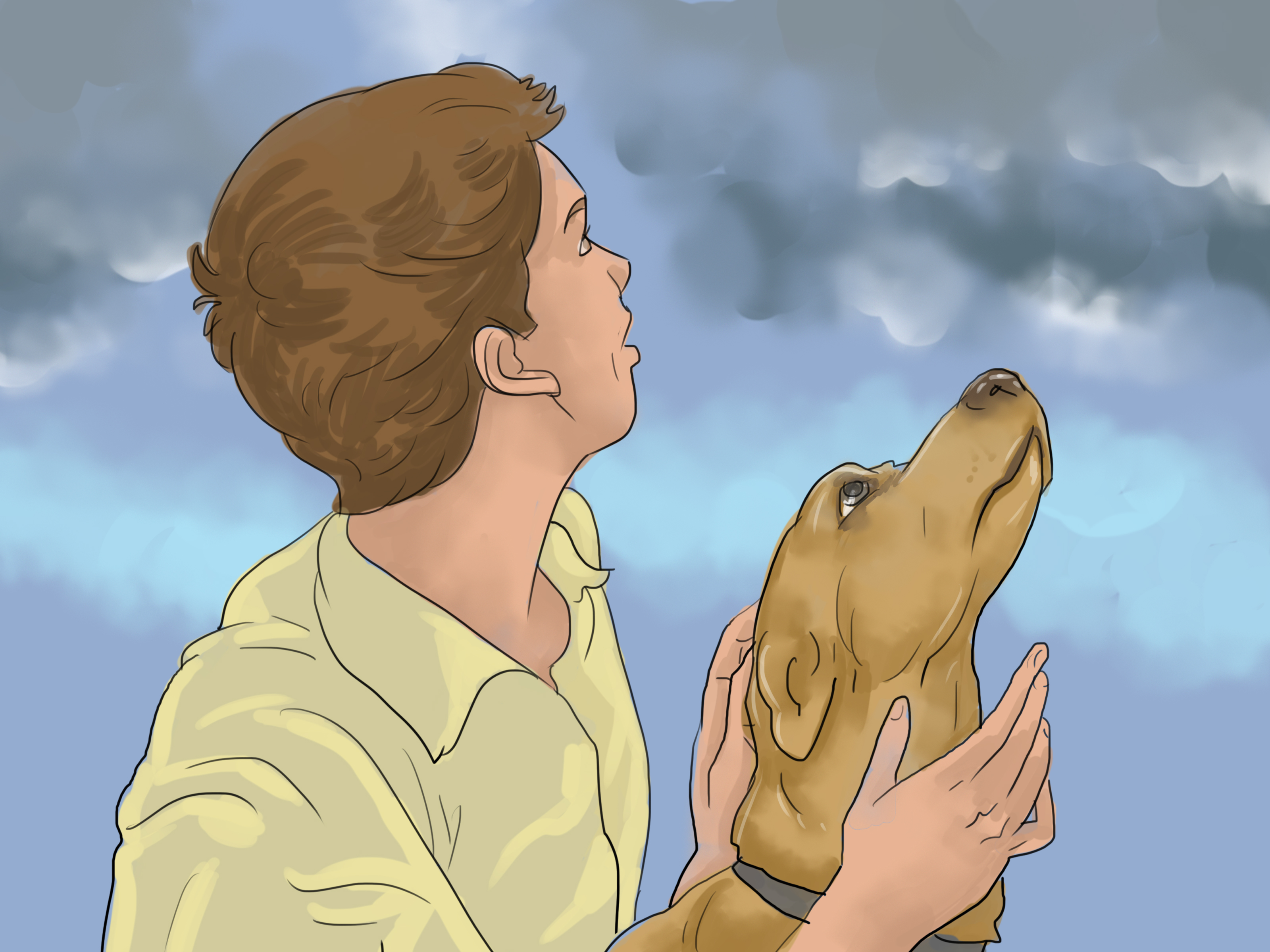 Боятся ли щенки грозы