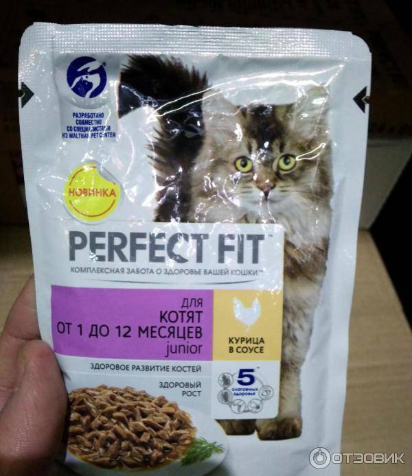 Корм для кошек perfect fit: его состав и отзывы покупателей +видео