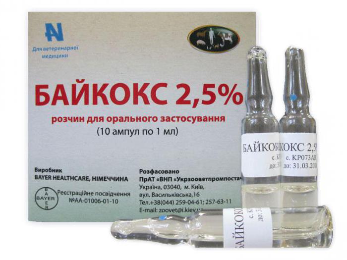 Байкокс: инструкция по применению для кроликов