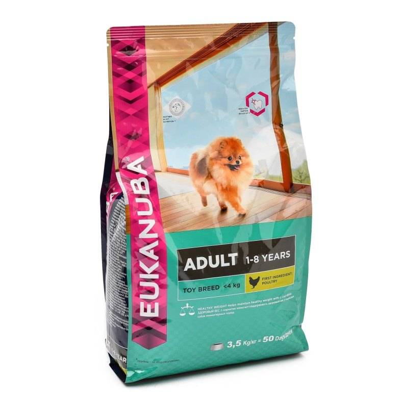 Обзор eukanuba adult для мелких пород собак