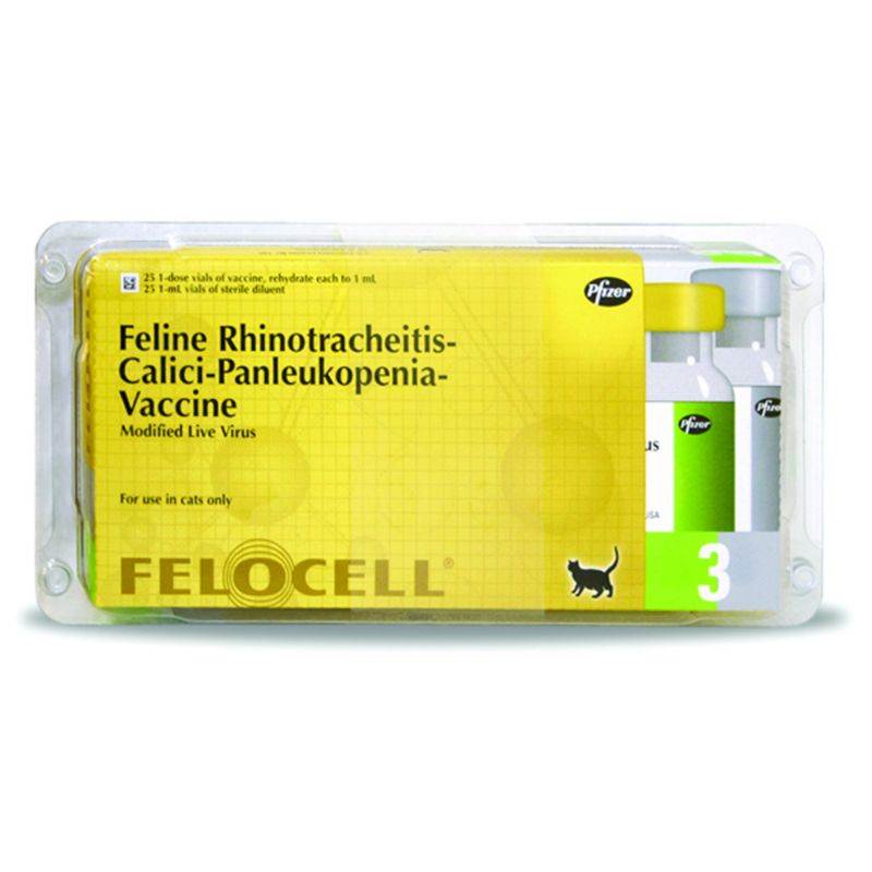 Вакцины-фелоцел 4, 2 фл/доза | ветеринарный центр ирины оныщук