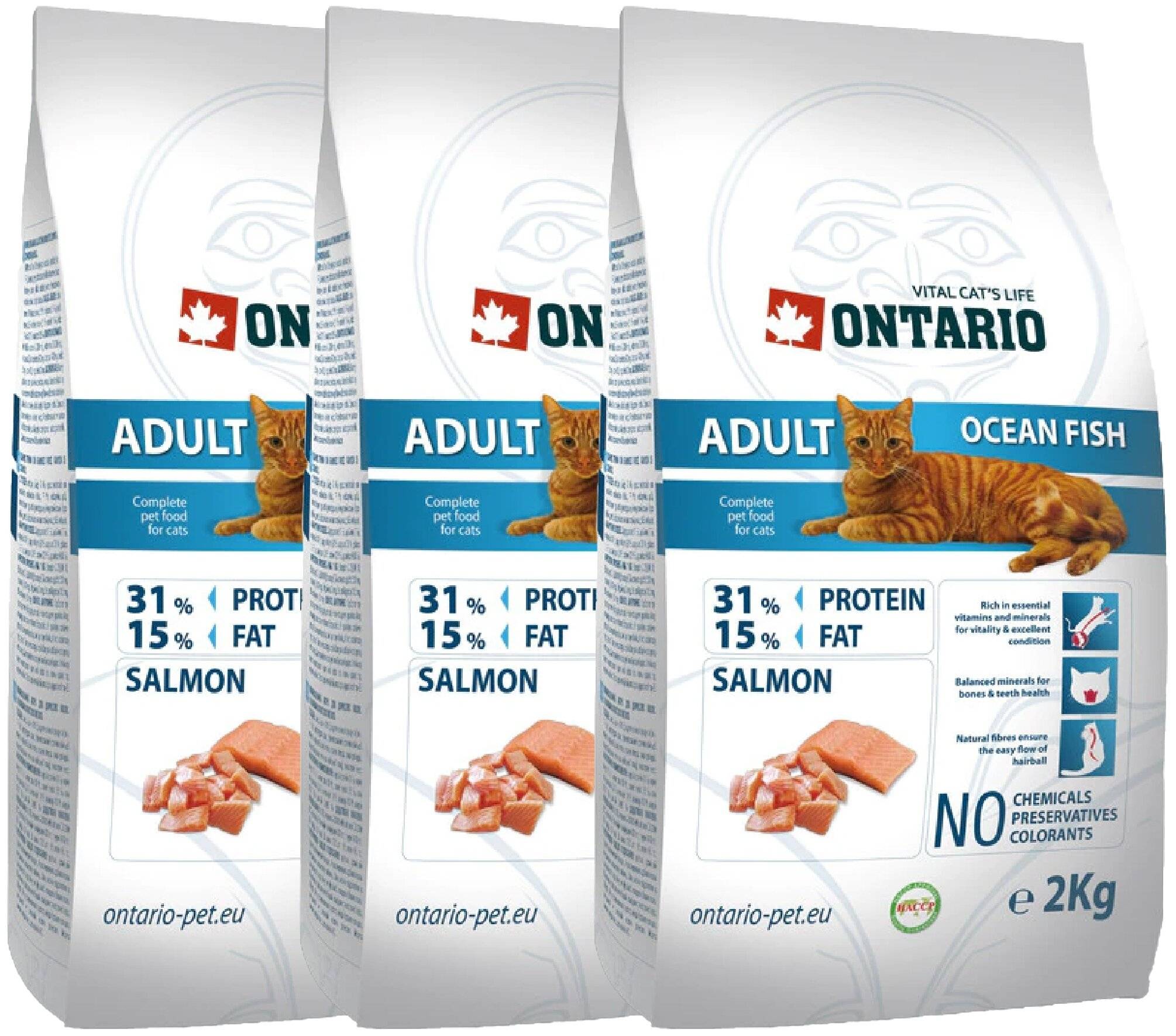 Корм для кошек Онтарио (Ontario)