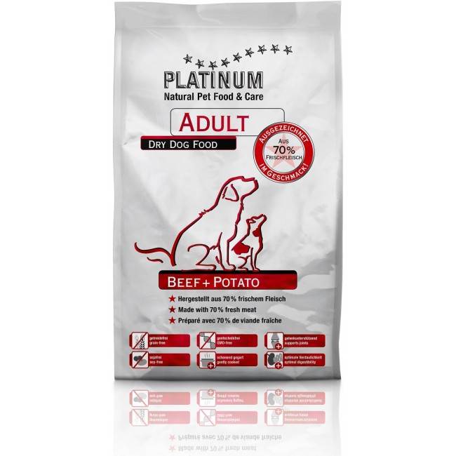 Корма для собак platinum (платинум)