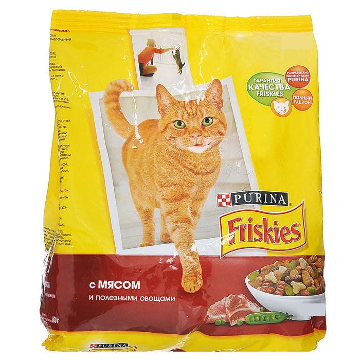 Пурина фрискис для кошек и котят: сухой и влажный - разновидности корма, рекомендации ветеринаров