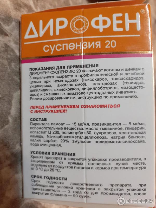 Дирофен плюс: избавление питомца от паразитов
