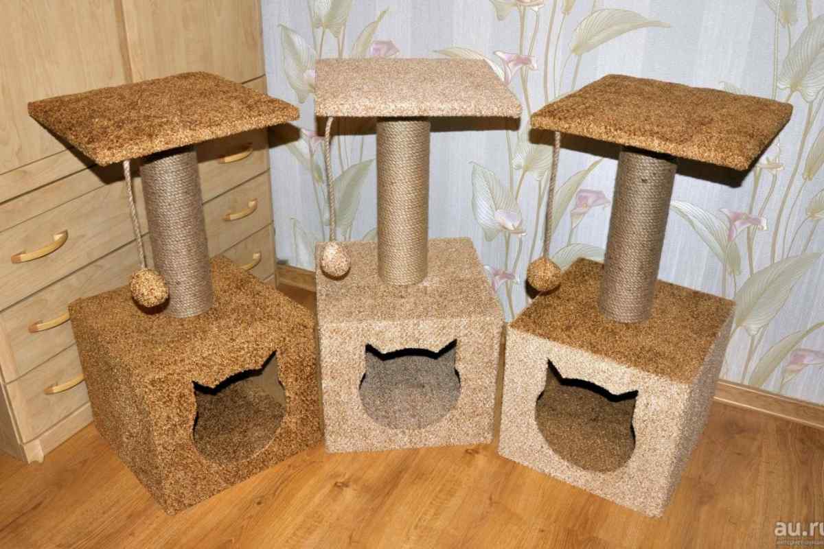 Домик для кошки своими руками: мастер-класс