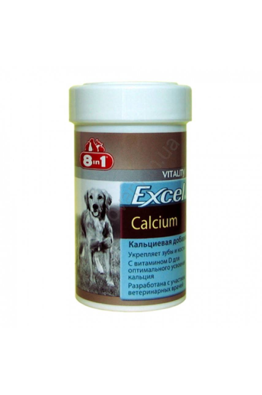 Какие бывают витамины для собак 8 в 1 excel по целевому назначению?