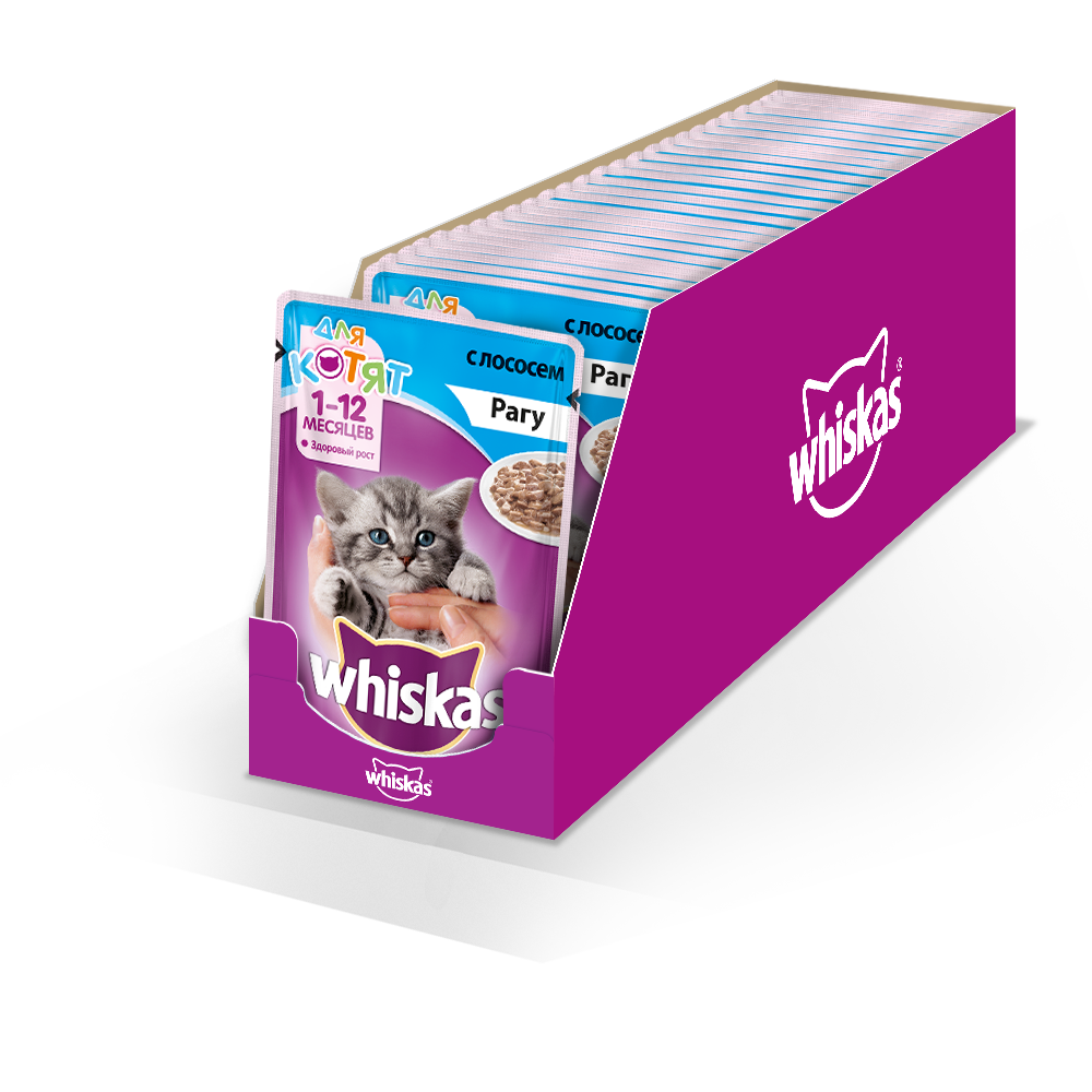 Влажные пакетики для кошек. Корм для котят Whiskas с лососем 24шт. Х 85 Г. Whiskas влажный корм. Кошачий корм вискас жидкий. Вискас сухой корм для кошек для котят.