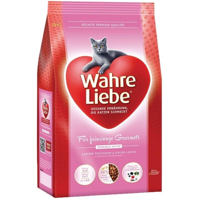 Обзор сухого корма wahre liebe