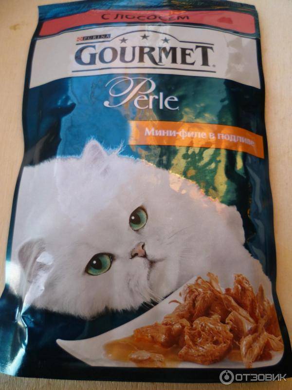 Обзор корма для кошек gourmet