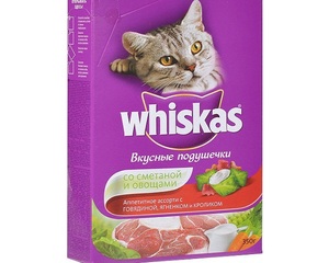 Подробный обзор влажных и сухих кормов whiskas для котят и взрослых котов