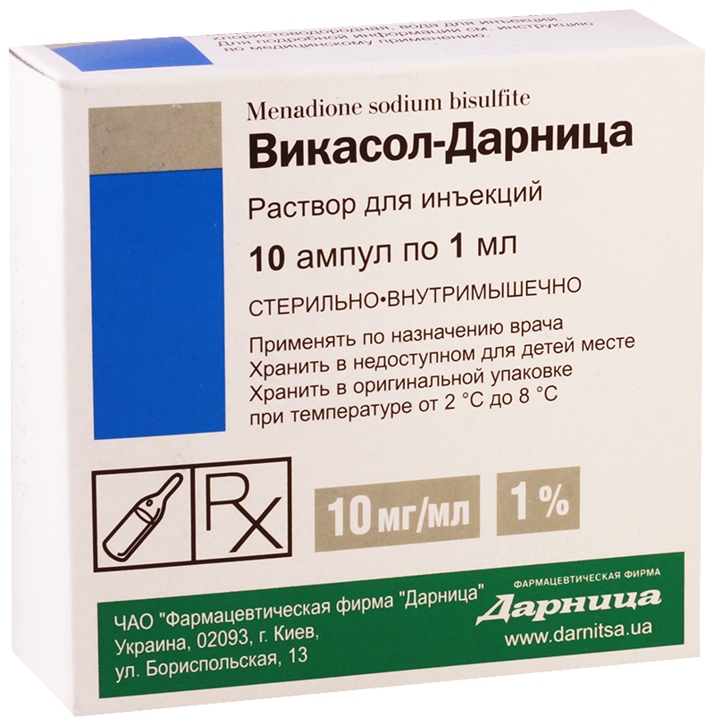 Викасол для собак: инструкция по применению