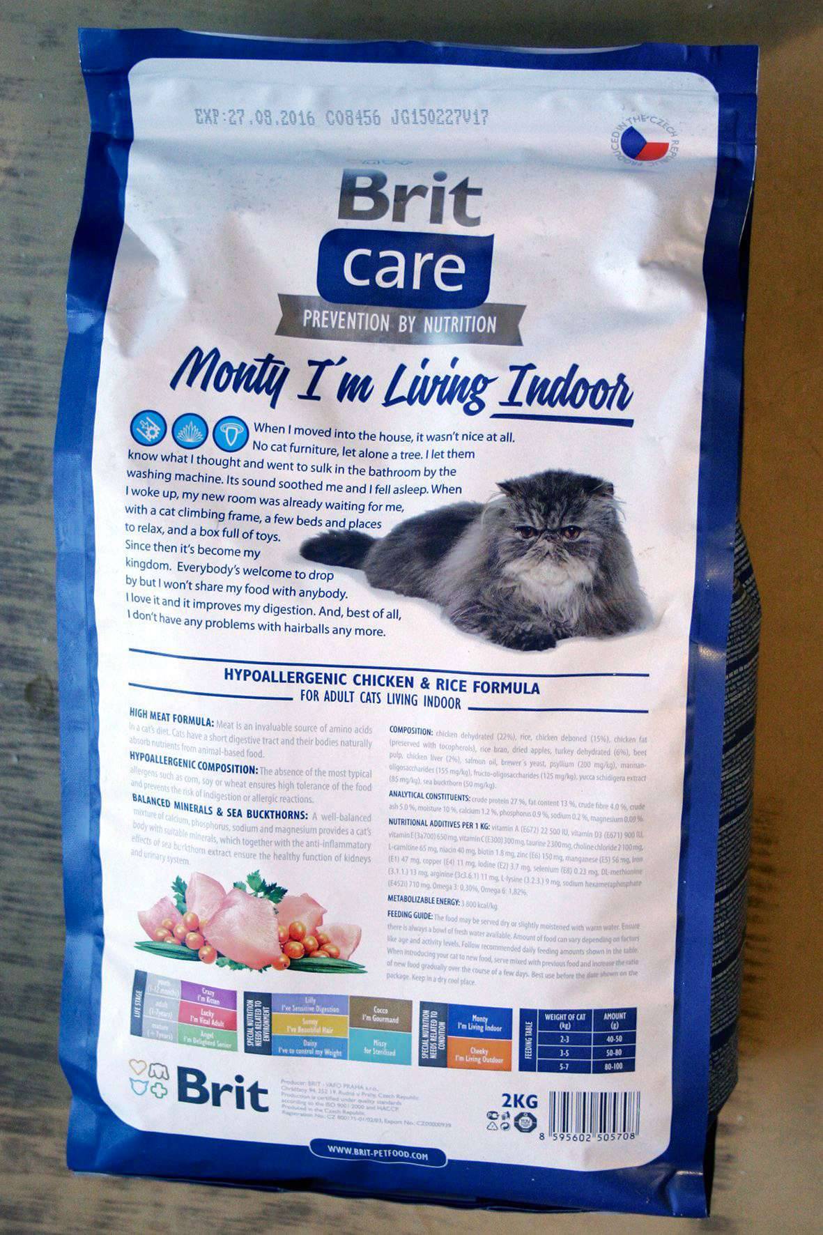 Корм для кошек brit premium: состав, брит care cat, отзывы ветеринаров