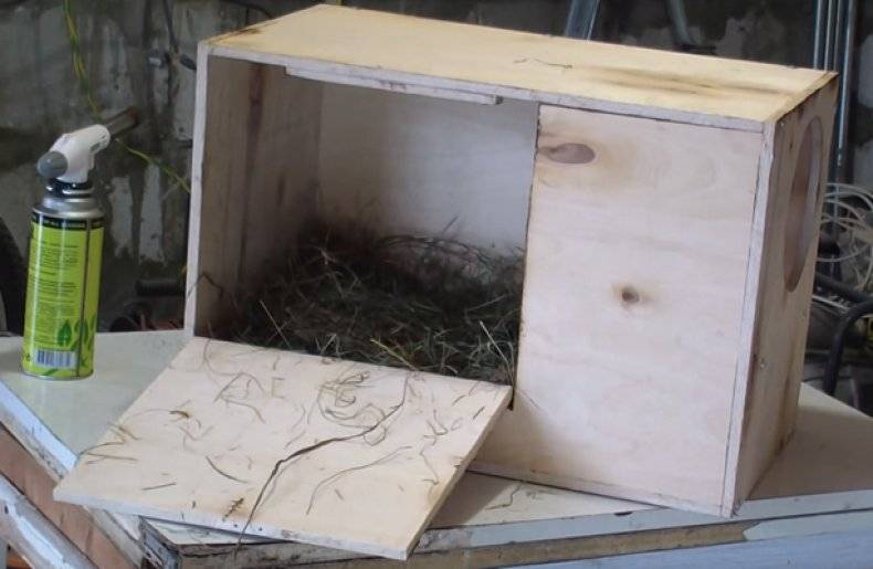 Как сделать маточник для кроликов своими руками — размер домика для крольчихи
