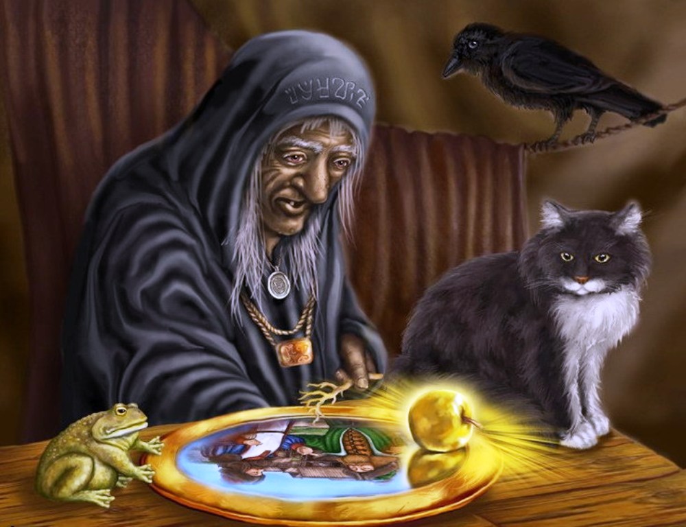 Колдовство и кошка    - о магии