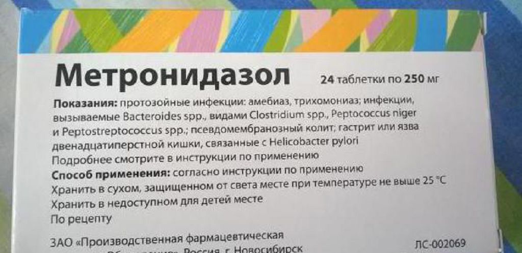 Метронидазол 250 Купить В Москве