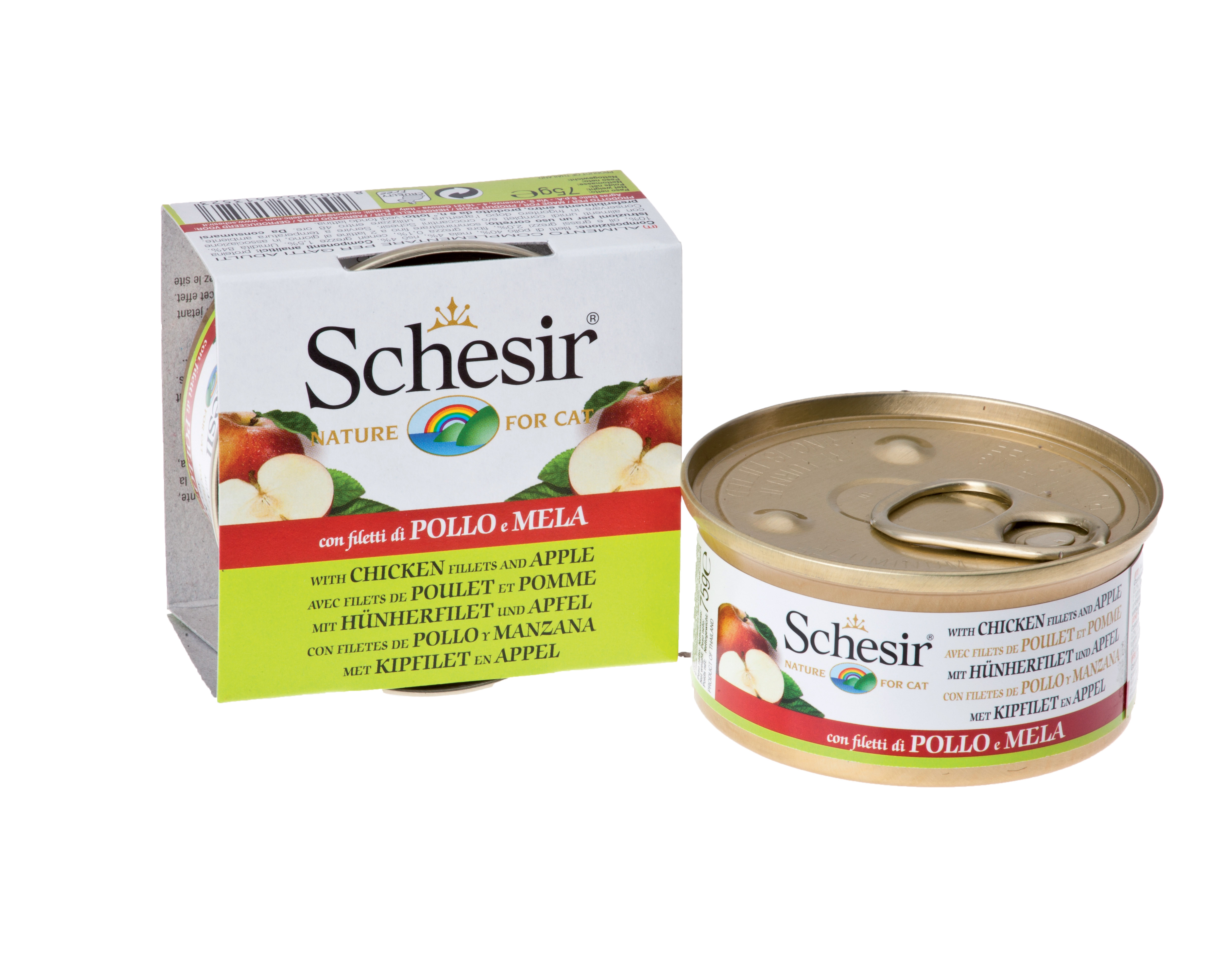 Корм для кошек schesir («шезир»)
