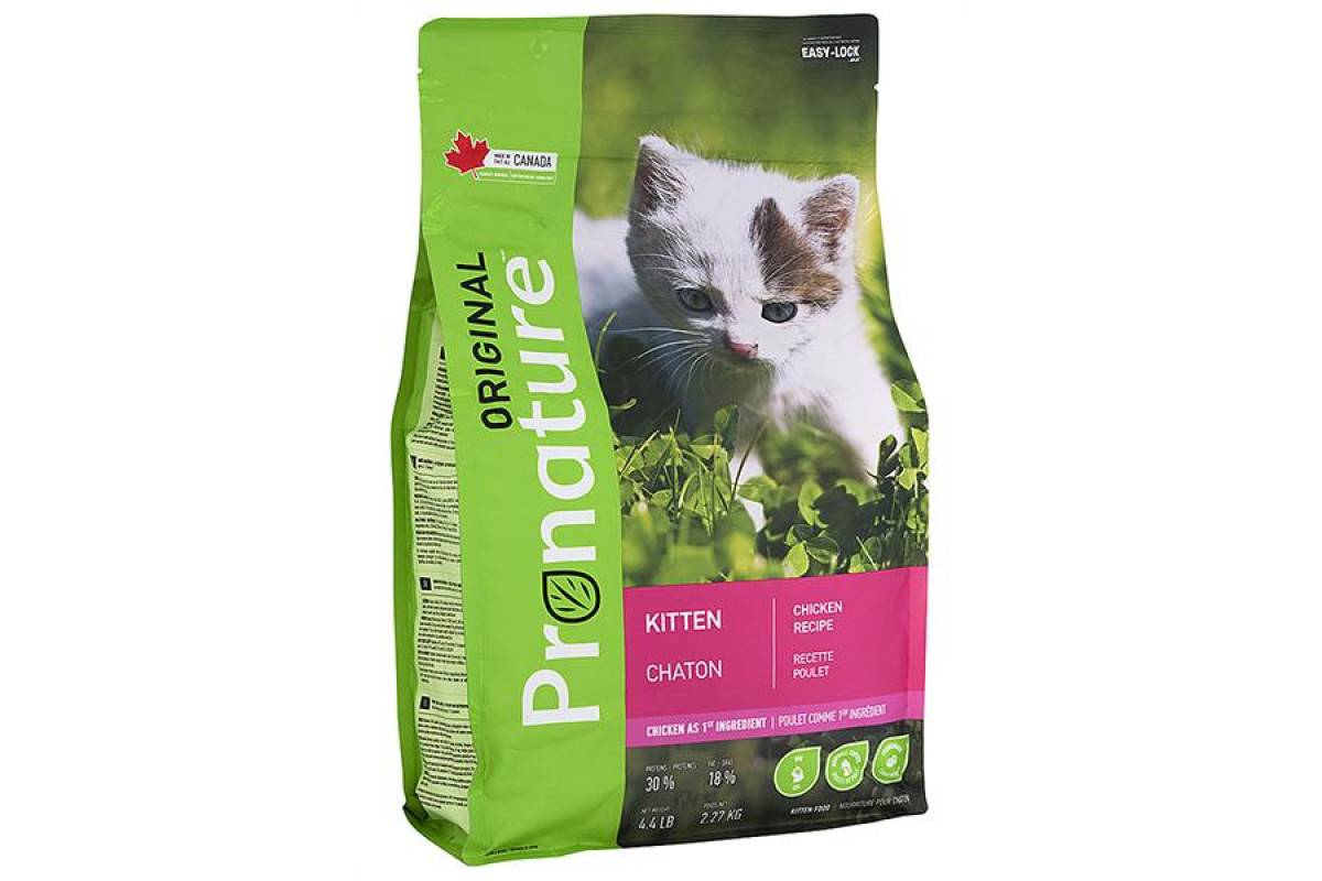 Корм для кошек pronature