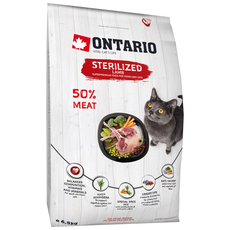 Ontario (онтарио): обзор корма для кошек, состав, отзывы