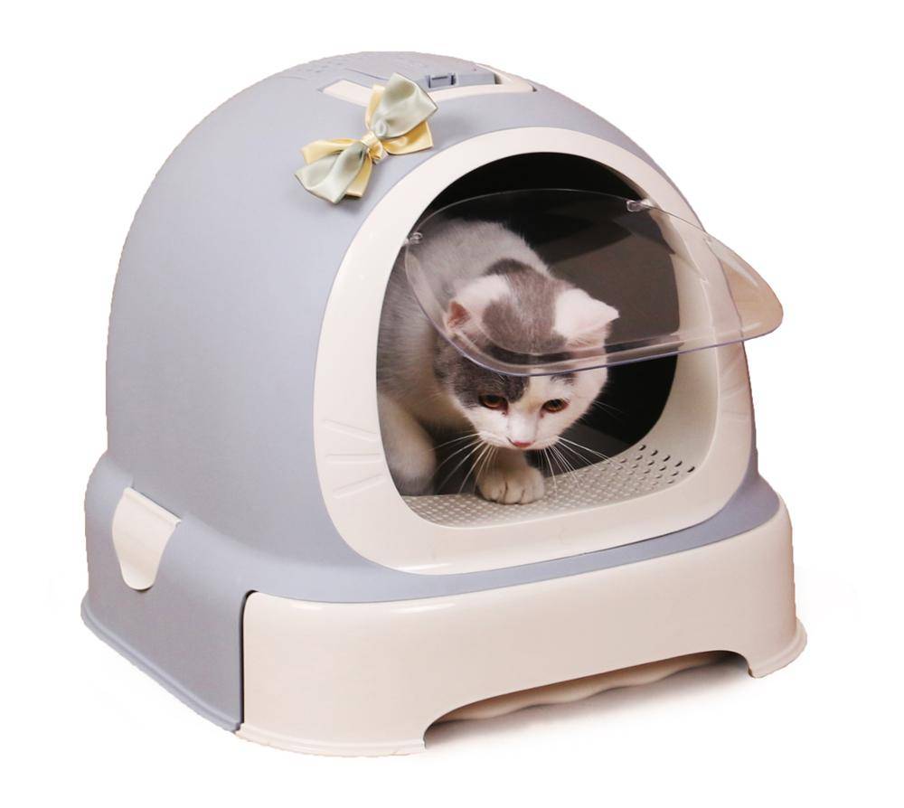 Комфортные условия для домашнего питомца: автоматический кошачий туалет
