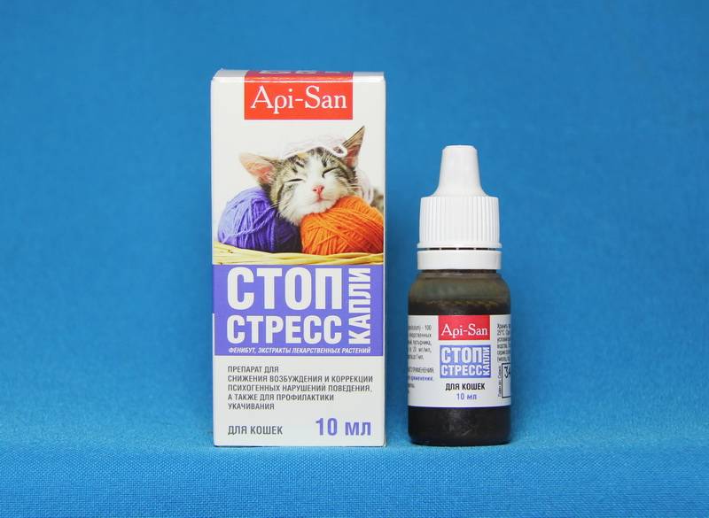 Стоп-стресс для кошек, инструкция по применению капель и таблеток