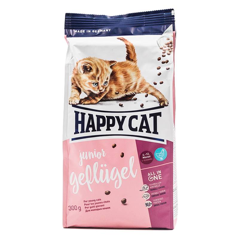 Корма для кошек happy cat