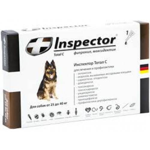 Капли для собак инспектор – полный обзор препарата. инспектор – капли для собак: инструкция по применению, отзывы