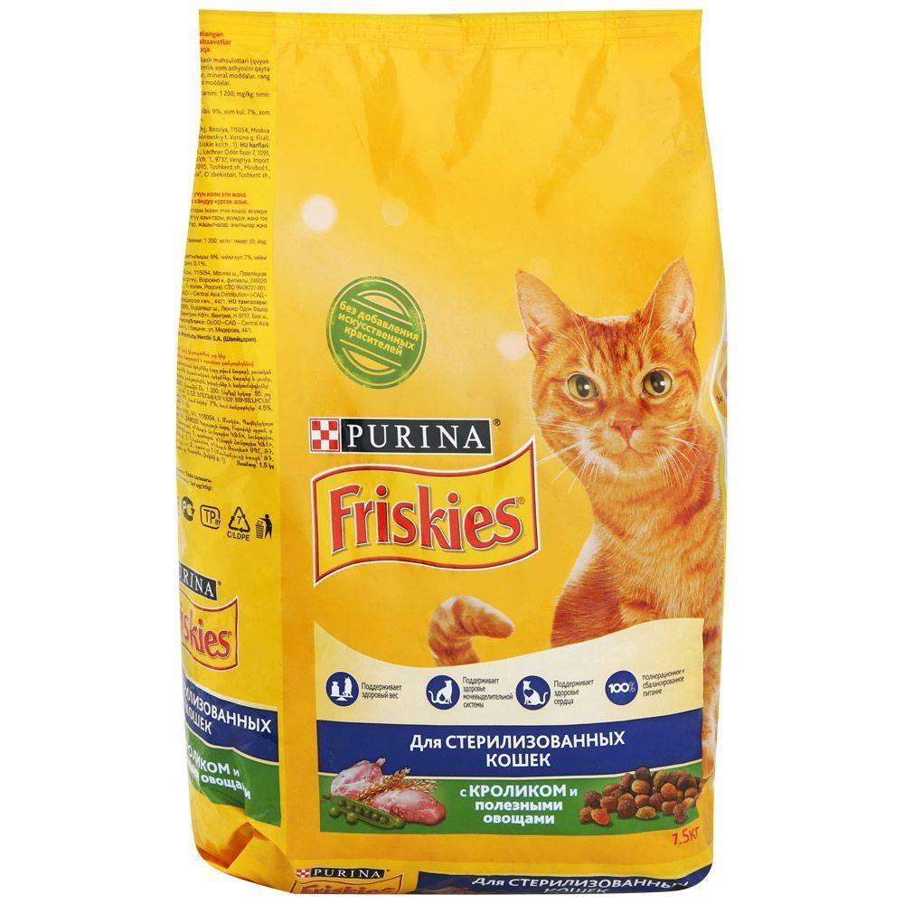 Корм для кошек фрискис (friskies): обзор, состав, чем заменить