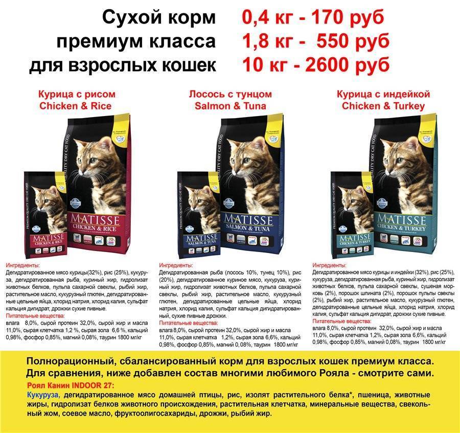 Корм для кошек farminа (фармина): плюсы и минусы, отзывы ветеринаров