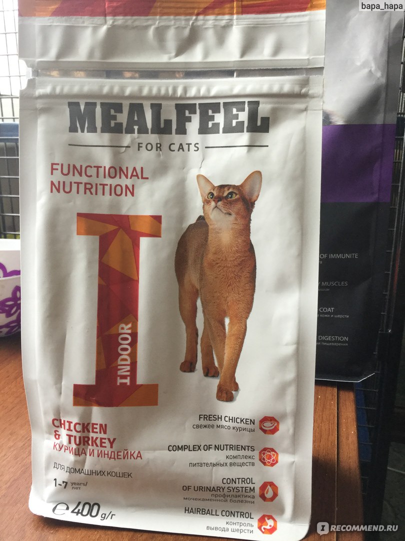 Корм Милфил (Mealfeel) для кошек