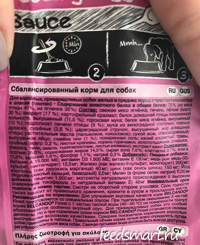 Корм белькандо для собак: отзывы и обзор состава | «дай лапу»
